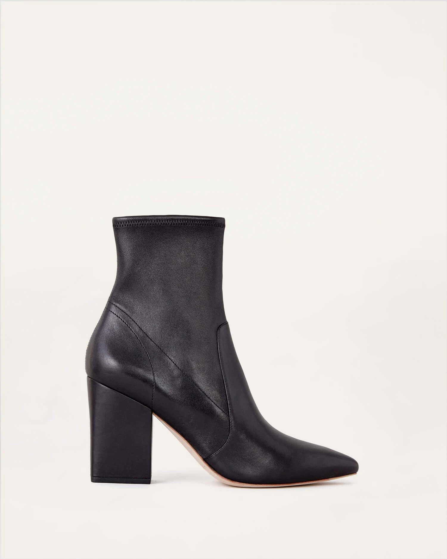 Loeffler Randall Isla Black Leather Slim Ankle Bootie 4 Loeffler Randall Isla Black Leather Slim Ankle Bootie - Image 2