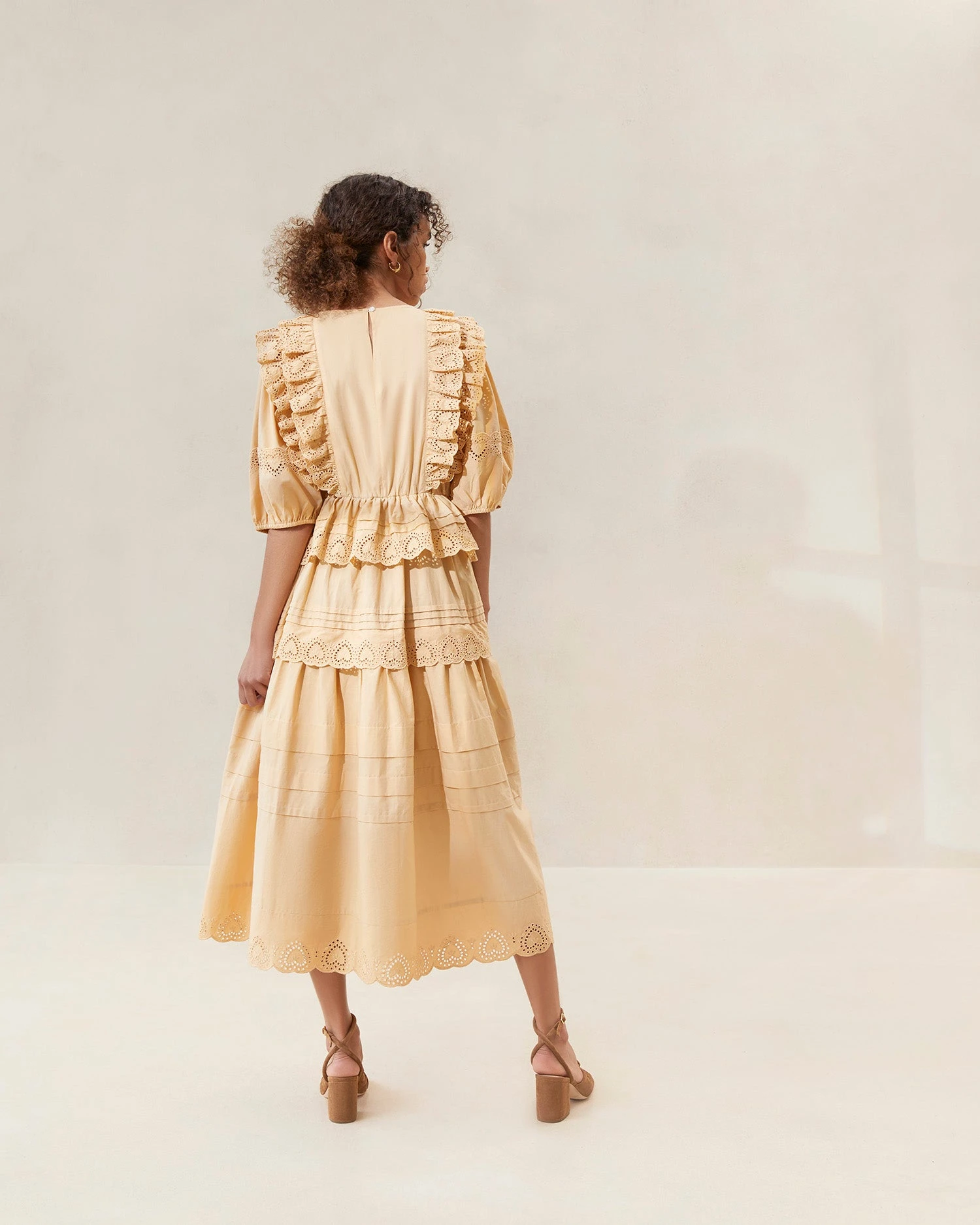 Loeffler Randall Ivee Parchment Heart Broderie Dress 5 Loeffler Randall Ivee Parchment Heart Broderie Dress - Image 3
