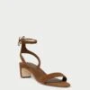 Loeffler Randall Jackie Cacao Mid Heel Sandal 2 Loeffler Randall Jackie Cacao Mid Heel Sandal -Loeffler Randall JACKIE KS CACAO 1