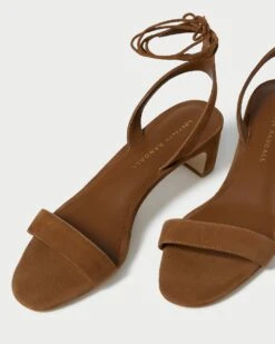 Loeffler Randall Jackie Cacao Mid Heel Sandal 9 Loeffler Randall Jackie Cacao Mid Heel Sandal -Loeffler Randall JACKIE KS CACAO 3