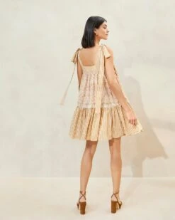 Loeffler Randall Janie Floral/Stripe Ruffle-Hem Dress 7 Loeffler Randall Janie Floral/Stripe Ruffle-Hem Dress -Loeffler Randall JANIE SCTN BRFLS 099copy 39ade620 e98f 4864 91f6 4a70a9225280