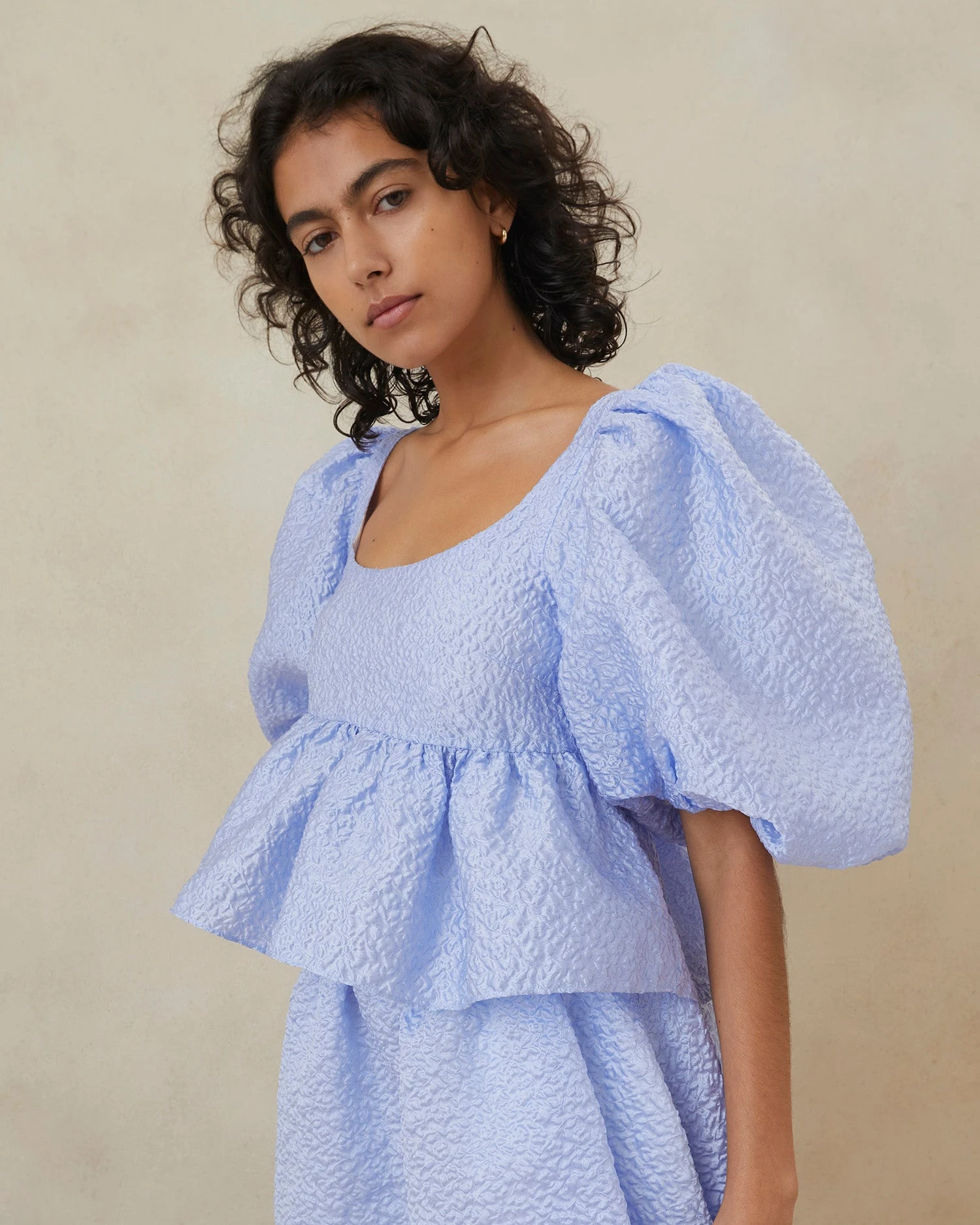 Loeffler Randall Jessalyn Blue Quilted Top 3 Loeffler Randall Jessalyn Blue Quilted Top