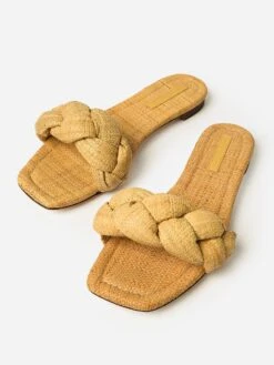 Loeffler Randall Women's Joanna Braided Sandal -Loeffler Randall JOANNA RxNATURALSTRAWxAlt3 96580610