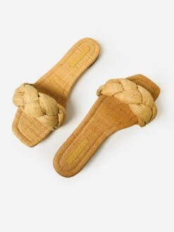 Loeffler Randall Women's Joanna Braided Sandal -Loeffler Randall JOANNA RxNATURALSTRAWxAlt4 96580613