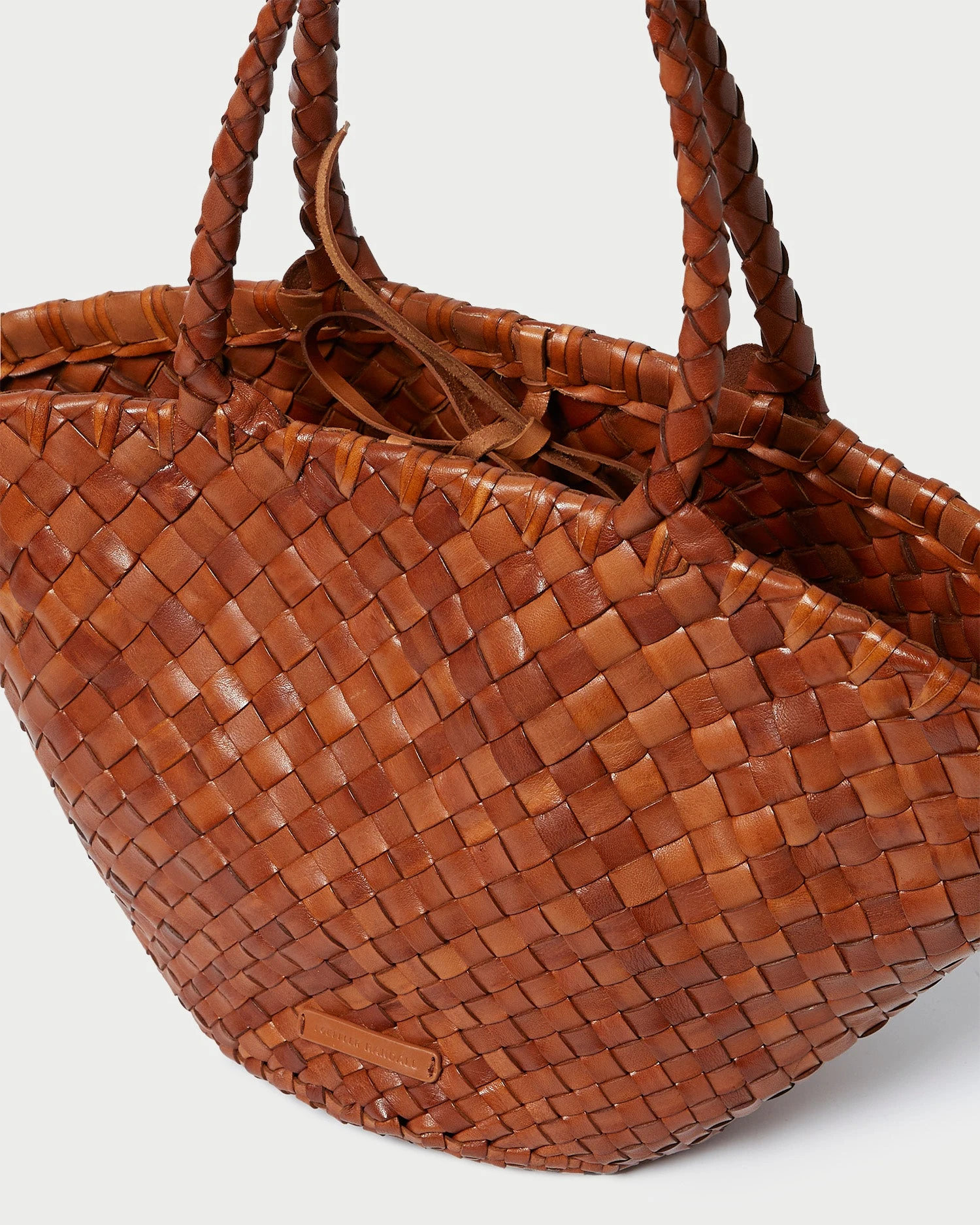 Loeffler Randall Kai Timber Woven Leather Tote 6 Loeffler Randall Kai Timber Woven Leather Tote - Image 4