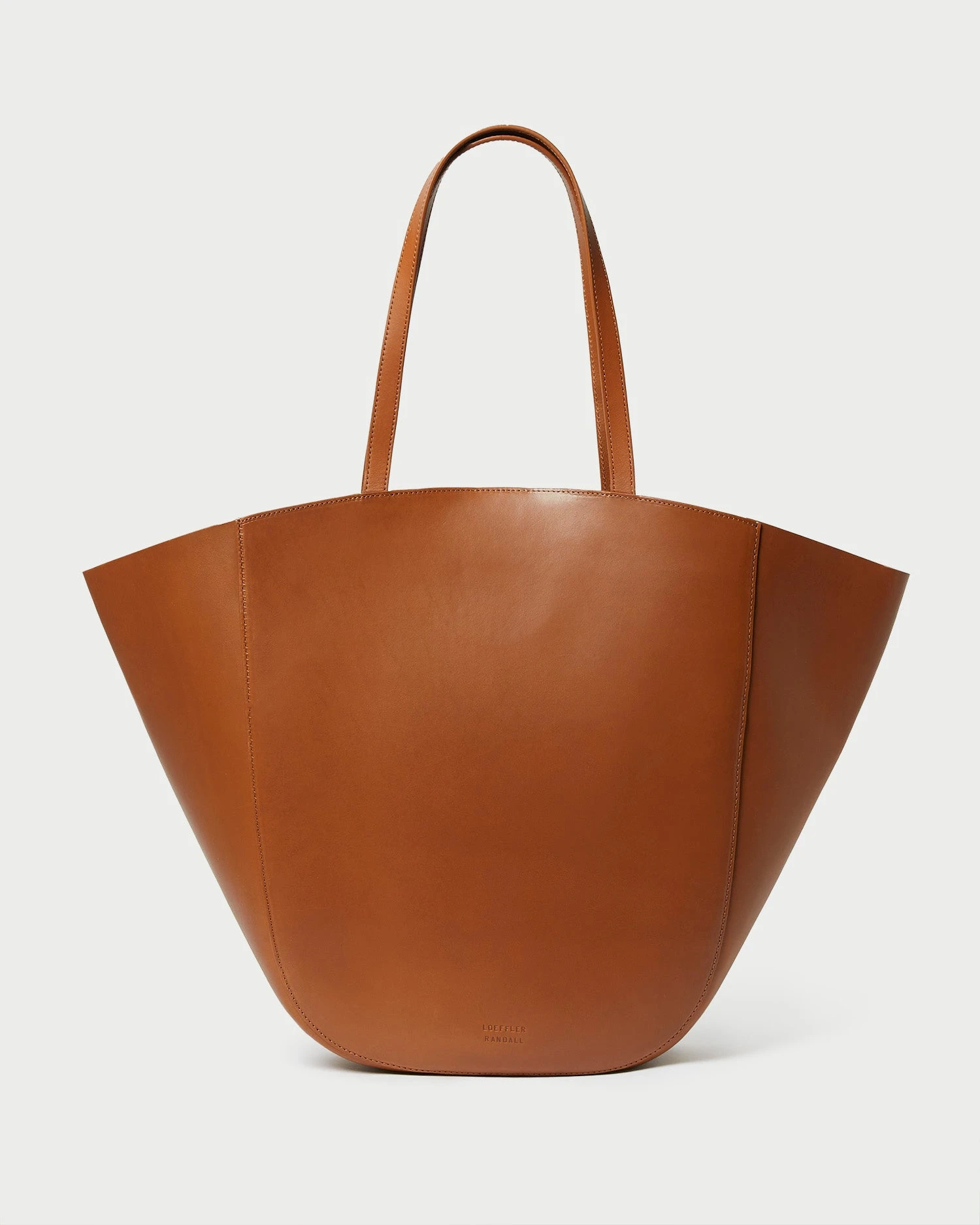Loeffler Randall Katia Natural/Brown Winged Tote 4 Loeffler Randall Katia Natural/Brown Winged Tote - Image 2