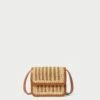 Loeffler Randall Kenton Natural/Brown Crocheted Crossbody 2 Loeffler Randall Kenton Natural/Brown Crocheted Crossbody -Loeffler Randall KENTON RL NATBC 1