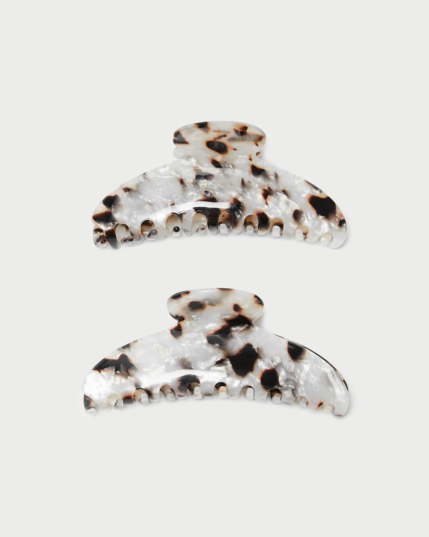 Loeffler Randall Koda Pearl Tortoiseshell Hair Claw 3 Loeffler Randall Koda Pearl Tortoiseshell Hair Claw