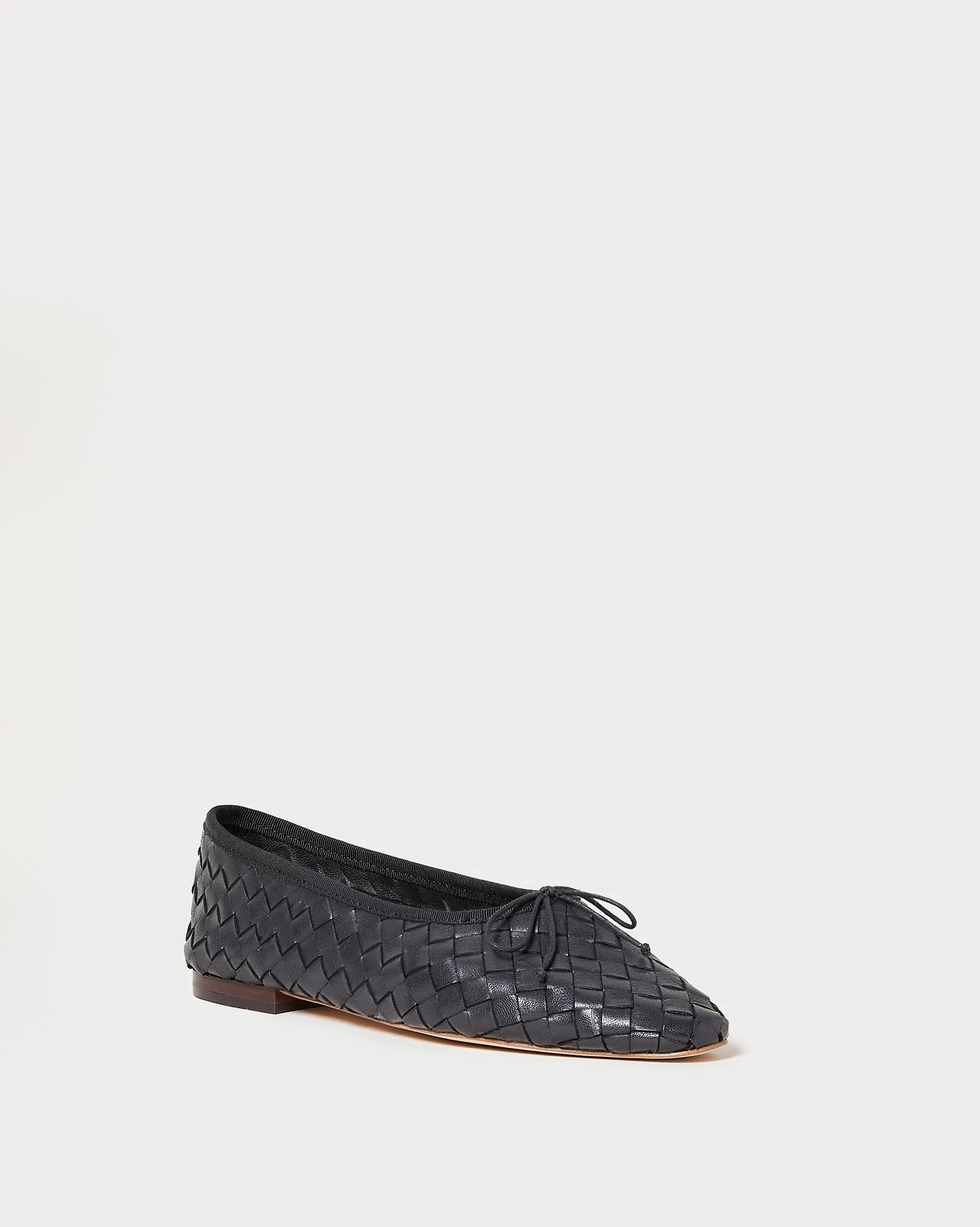 Loeffler Randall Landry Black Woven Ballet Flat 3 Loeffler Randall Landry Black Woven Ballet Flat