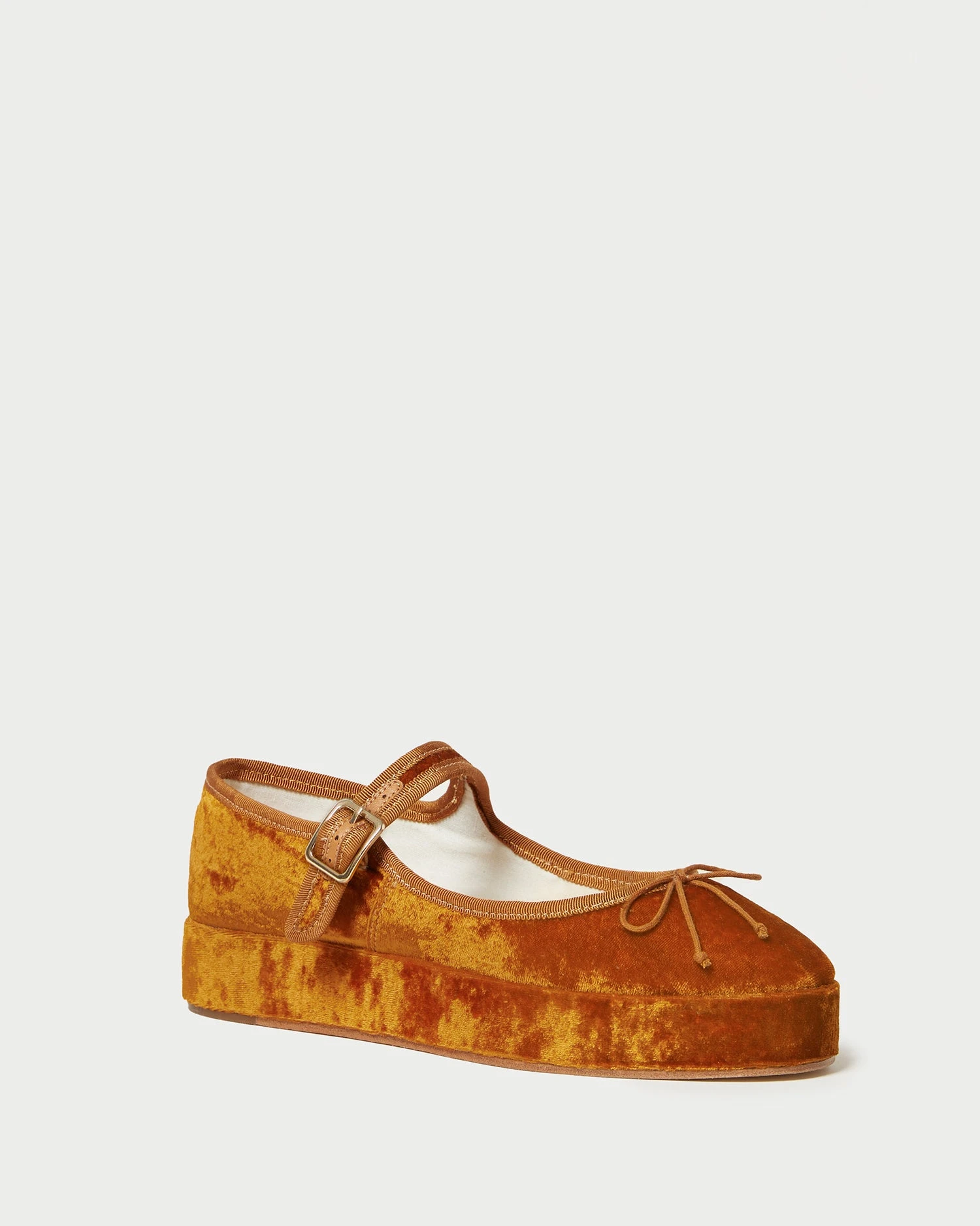 Loeffler Randall Leah Ochre Platform Mary Jane 3 Loeffler Randall Leah Ochre Platform Mary Jane