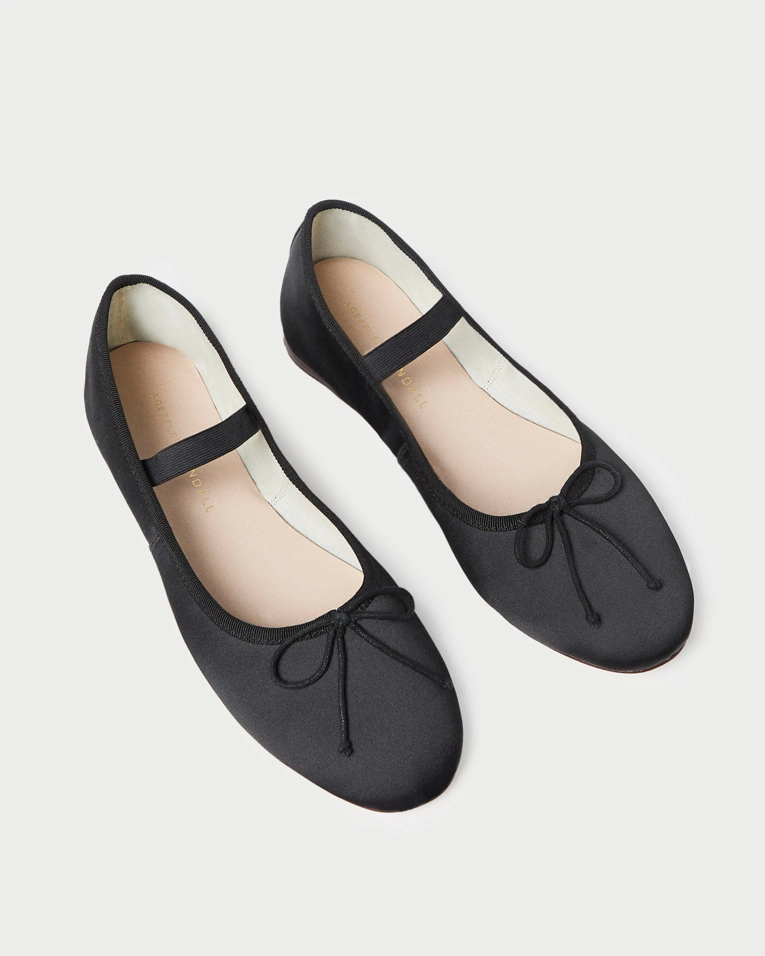 Loeffler Randall Leonie Black Satin Ballet Flat 5 Loeffler Randall Leonie Black Satin Ballet Flat - Image 3