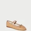 Loeffler Randall Leonie Caramel Crystal Ballet Flat 1 Loeffler Randall Leonie Caramel Crystal Ballet Flat -Loeffler Randall LEONIE GLCC CARCR 1