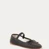 Loeffler Randall Leonie Black Leather Ballet Flat 2 Loeffler Randall Leonie Black Leather Ballet Flat -Loeffler Randall LEONIE GLCF BLACK 1