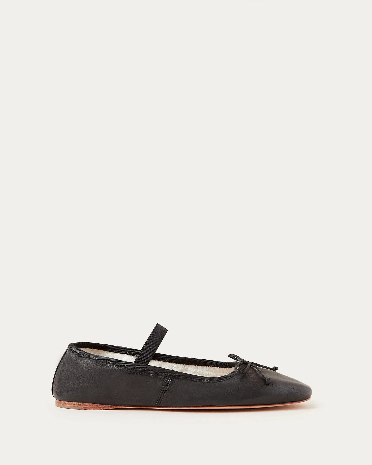Loeffler Randall Leonie Black Leather Ballet Flat 4 Loeffler Randall Leonie Black Leather Ballet Flat - Image 2