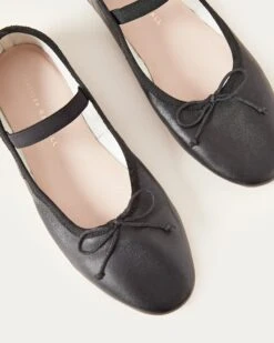 Loeffler Randall Leonie Black Leather Ballet Flat 9 Loeffler Randall Leonie Black Leather Ballet Flat -Loeffler Randall LEONIE GLCF BLACK 3