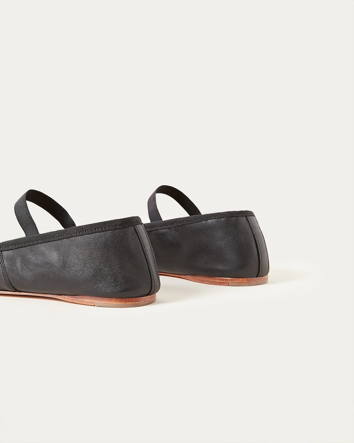 Loeffler Randall Leonie Black Leather Ballet Flat 6 Loeffler Randall Leonie Black Leather Ballet Flat - Image 4