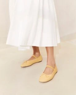 Loeffler Randall Leonie Butter Ballet Flat 11 Loeffler Randall Leonie Butter Ballet Flat -Loeffler Randall LEONIE GLCF BUTTR 041copy