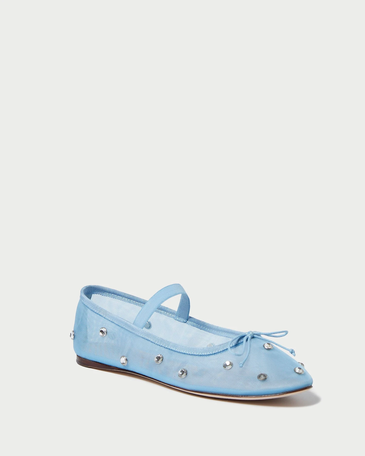 Loeffler Randall Leonie Blue/Clear Ballet Flat 3 Loeffler Randall Leonie Blue/Clear Ballet Flat