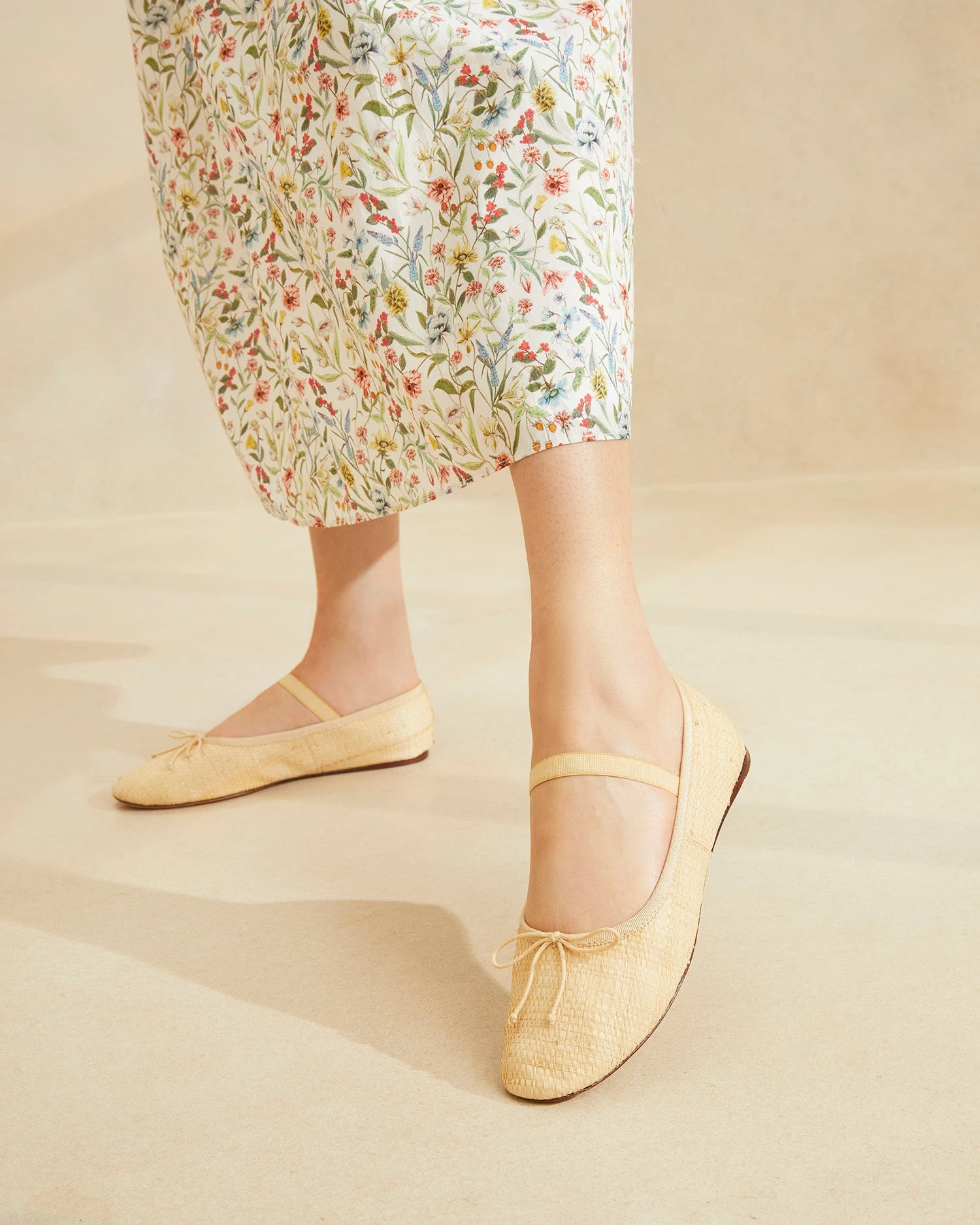 Loeffler Randall Leonie Natural Ballet Flat 7 Loeffler Randall Leonie Natural Ballet Flat - Image 5