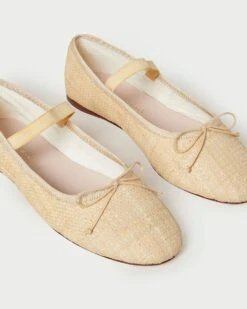 Loeffler Randall Leonie Natural Ballet Flat 9 Loeffler Randall Leonie Natural Ballet Flat -Loeffler Randall LEONIE R NATRL 3