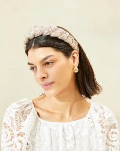 Loeffler Randall Lilac Champagne Braided Headband 7 Loeffler Randall Lilac Champagne Braided Headband -Loeffler Randall LILAC PLA CHAMP 018copy