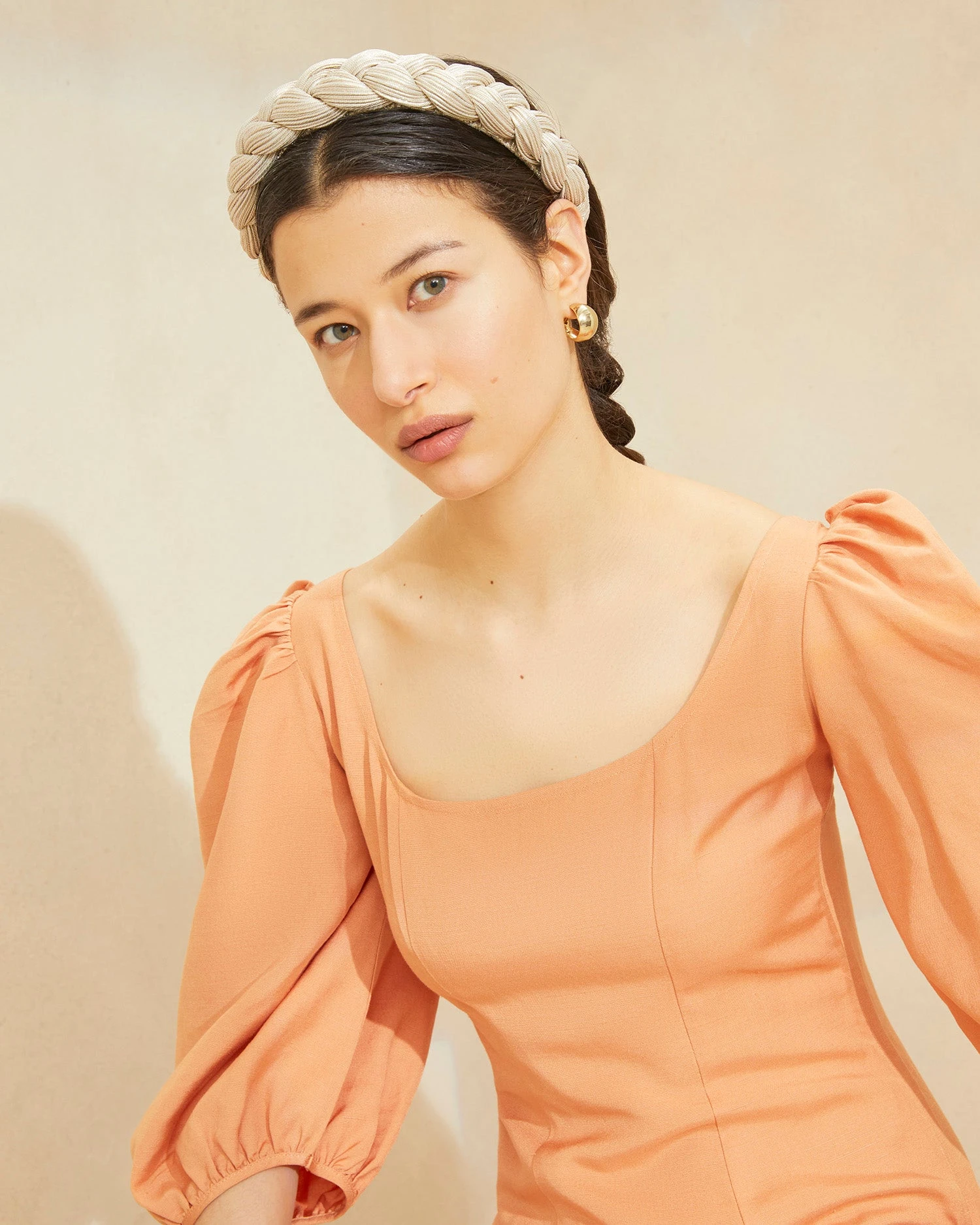 Loeffler Randall Lilac Platinum Braided Headband 5 Loeffler Randall Lilac Platinum Braided Headband - Image 3