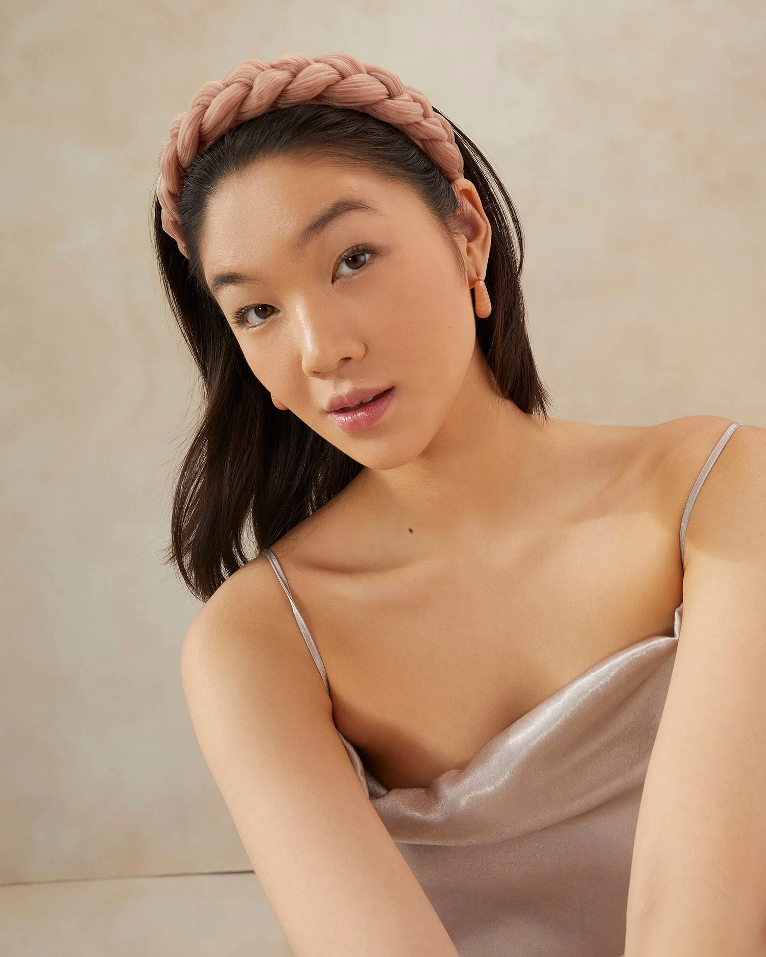 Loeffler Randall Lilac Beauty Braided Headband 5 Loeffler Randall Lilac Beauty Braided Headband - Image 3