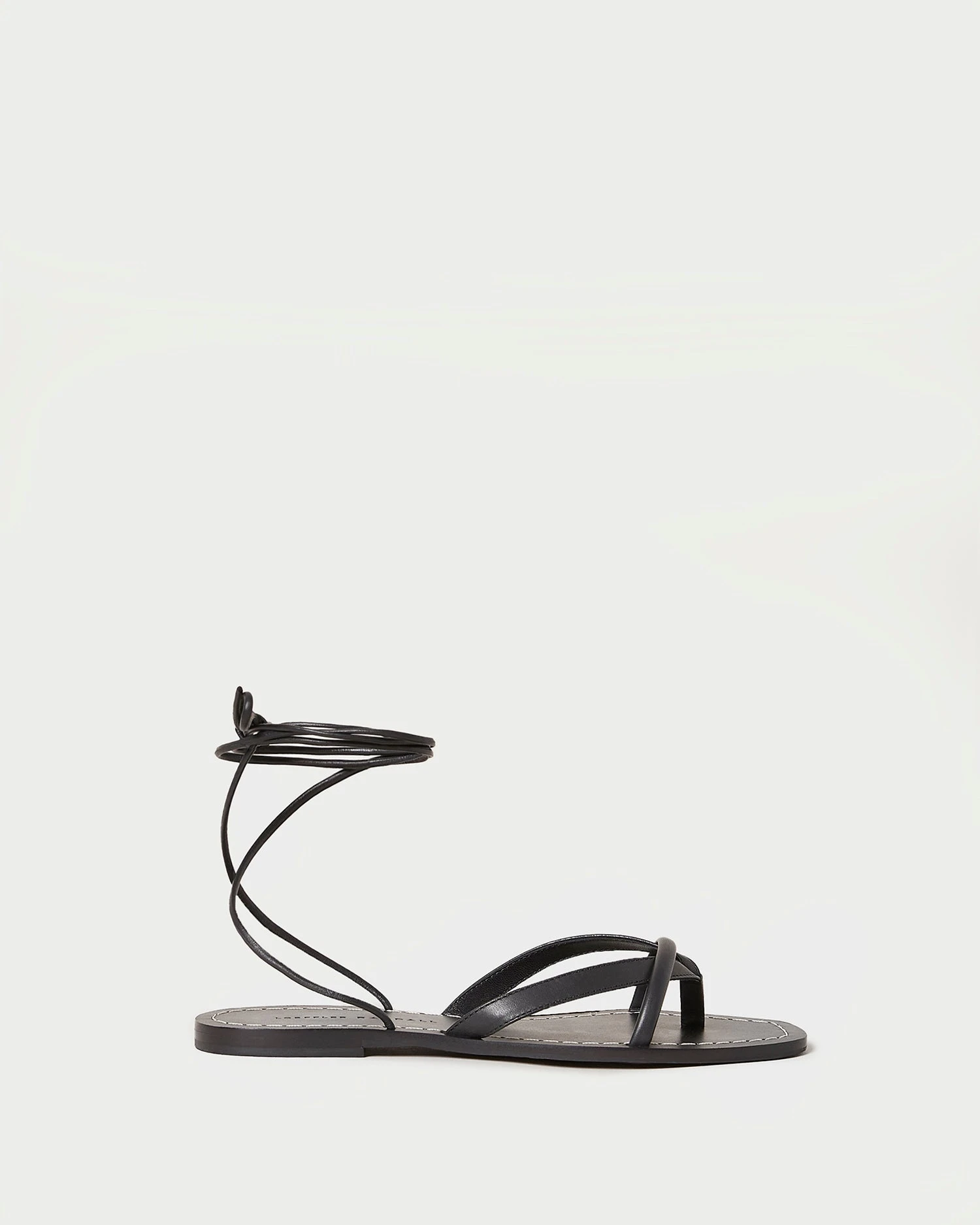 Loeffler Randall Lilla Black Thong Wrap Sandal 4 Loeffler Randall Lilla Black Thong Wrap Sandal - Image 2