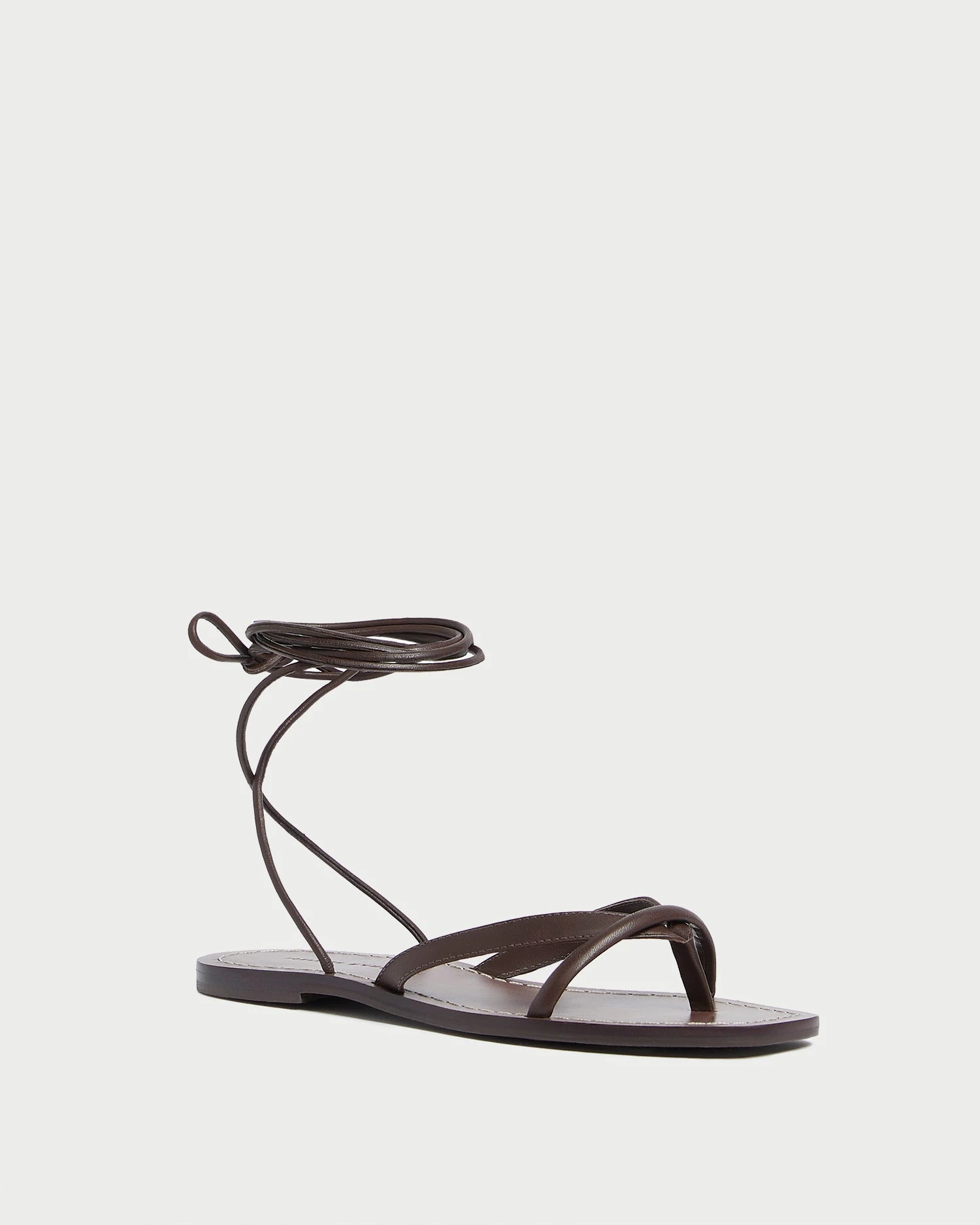 Loeffler Randall Lilla Espresso Thong Wrap Sandal 3 Loeffler Randall Lilla Espresso Thong Wrap Sandal