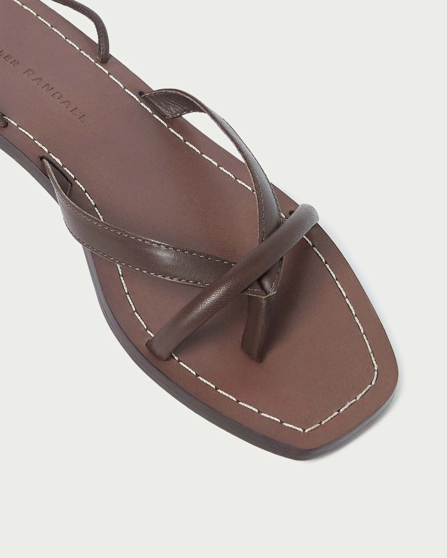 Loeffler Randall Lilla Espresso Thong Wrap Sandal 5 Loeffler Randall Lilla Espresso Thong Wrap Sandal - Image 3