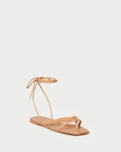 Loeffler Randall Lilla Honey Thong Wrap Sandal