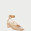 Loeffler Randall Lola Honey Knot Lace-Up Mid-Heel 1 Loeffler Randall Lola Honey Knot Lace-Up Mid-Heel -Loeffler Randall LOLA N HONEY 1