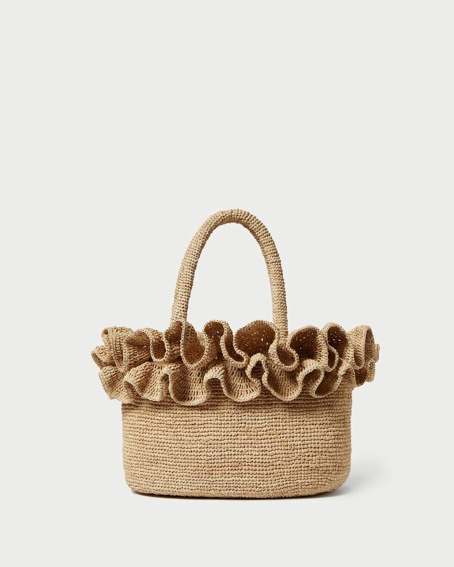 Loeffler Randall Lori Natural Raffia Ruffle Tote 3 Loeffler Randall Lori Natural Raffia Ruffle Tote