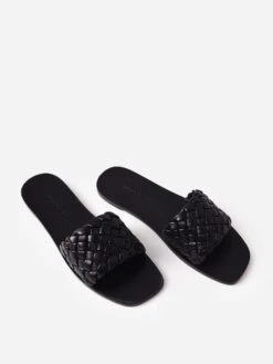 Loeffler Randall Women's Lorainne Woven Sandal -Loeffler Randall LORRAINE xBLACKxAlt2 53305126