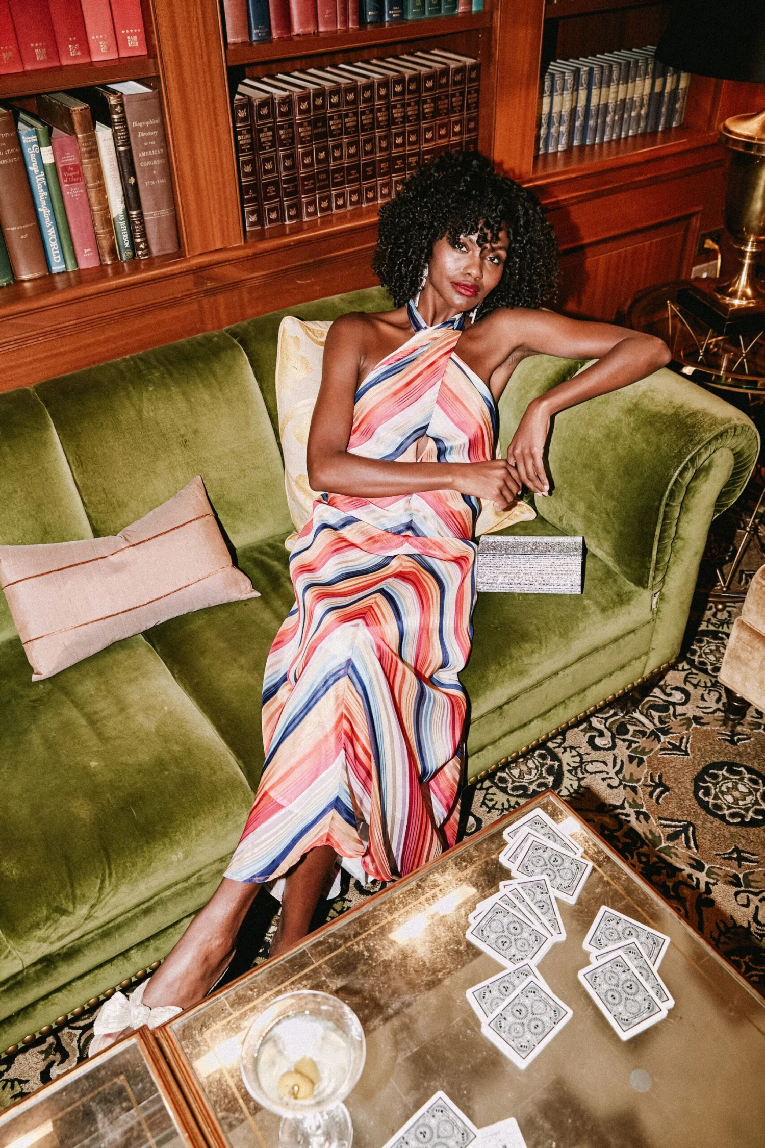 Loeffler Randall Platinum Lame Penny Knot Mules 7 Loeffler Randall Platinum Lame Penny Knot Mules - Image 5