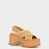 Loeffler Randall Mae Honey/Natural Platform Sandal 1 Loeffler Randall Mae Honey/Natural Platform Sandal -Loeffler Randall MAE RL HONAT 1