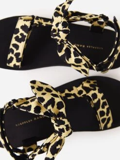 Loeffler Randall Women's Maisie Sandal -Loeffler Randall MAISIE CVxLEOPARDCANVASxPrimary 59848133