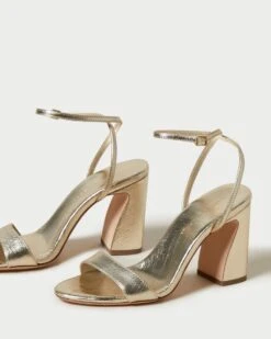 Loeffler Randall Malia Champagne Curved-Heel Sandal 9 Loeffler Randall Malia Champagne Curved-Heel Sandal -Loeffler Randall MALIA CM CHMPN 3 1
