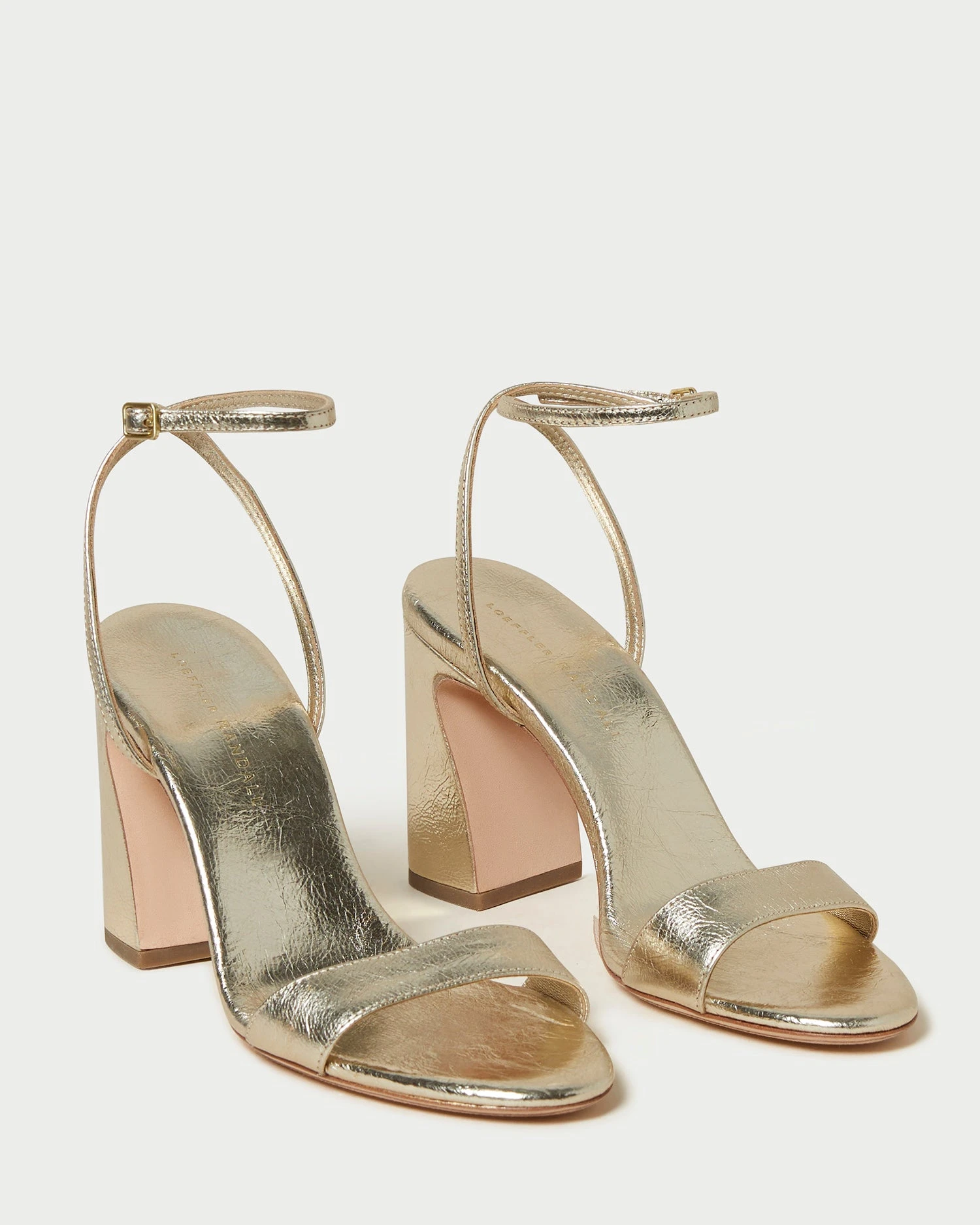 Loeffler Randall Malia Champagne Curved-Heel Sandal 6 Loeffler Randall Malia Champagne Curved-Heel Sandal - Image 4