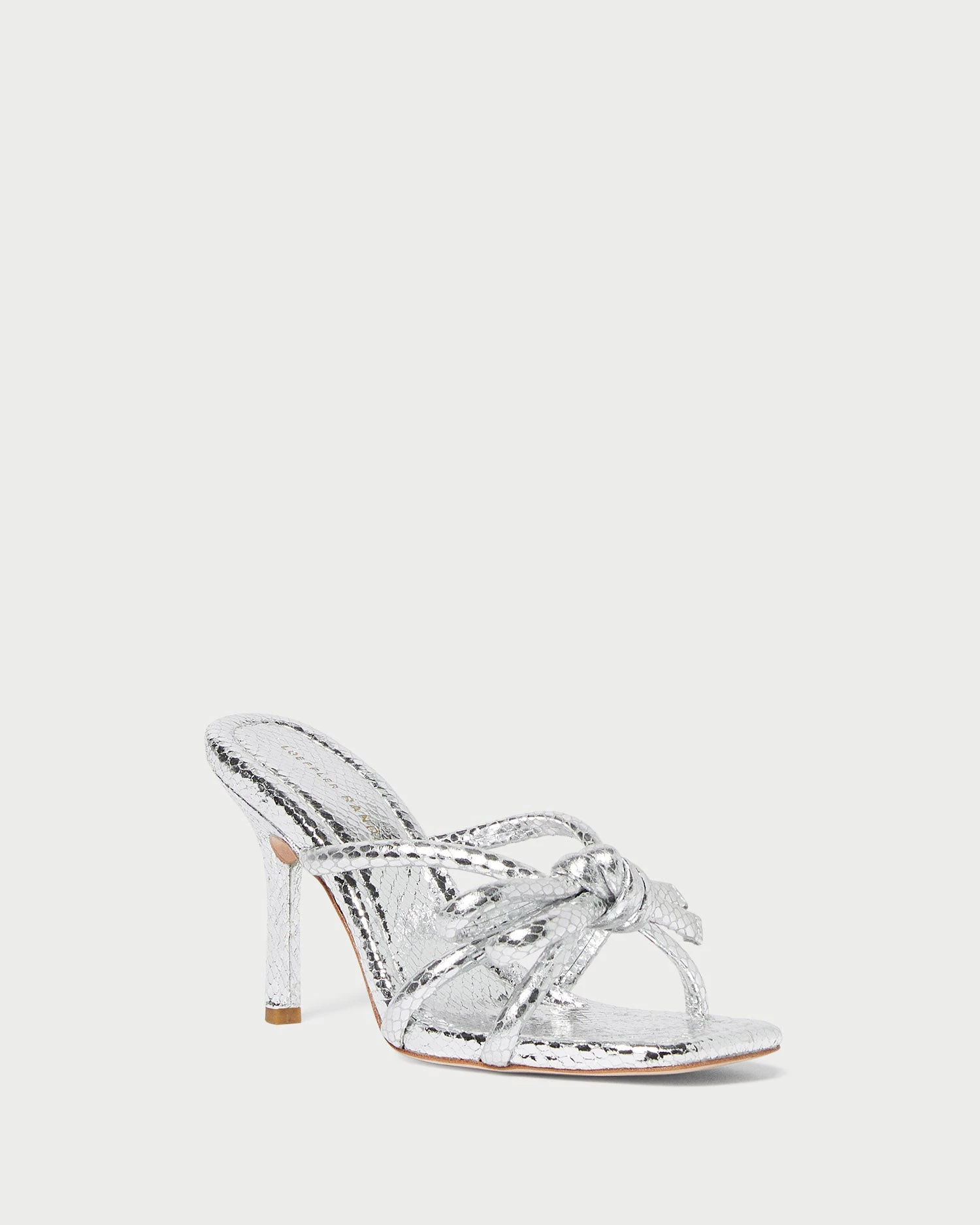 Loeffler Randall Margi Silver Bow Heel 3 Loeffler Randall Margi Silver Bow Heel