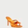 Loeffler Randall Margi Marigold Bow Heel 1 Loeffler Randall Margi Marigold Bow Heel -Loeffler Randall MARGI SATN MARGD 1