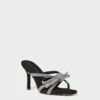 Loeffler Randall Margi Black/Rhinestone Suede Bow Heel 1 Loeffler Randall Margi Black/Rhinestone Suede Bow Heel -Loeffler Randall MARGI SKR BLACK 1