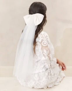 Loeffler Randall Maria Cream Veiled Bow Clip 7 Loeffler Randall Maria Cream Veiled Bow Clip -Loeffler Randall MARIA MOT CREAM 011copy