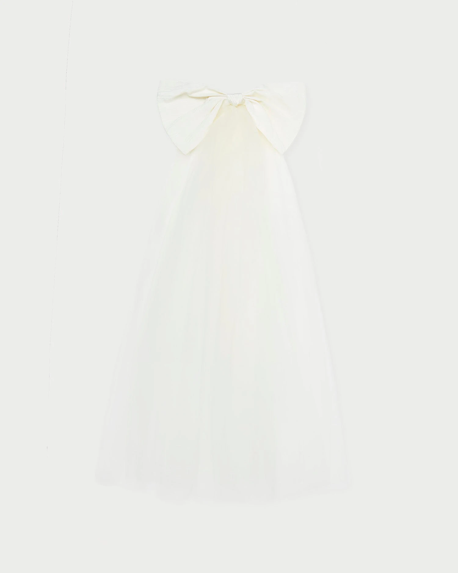 Loeffler Randall Maria Cream Veiled Bow Clip 3 Loeffler Randall Maria Cream Veiled Bow Clip