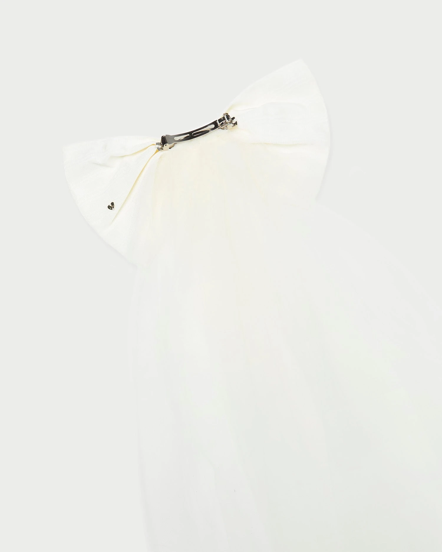 Loeffler Randall Maria Cream Veiled Bow Clip 4 Loeffler Randall Maria Cream Veiled Bow Clip - Image 2