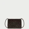 Loeffler Randall Marison Chocolate Woven Crossbody 2 Loeffler Randall Marison Chocolate Woven Crossbody -Loeffler Randall MARISON WL CHOCO 1copy