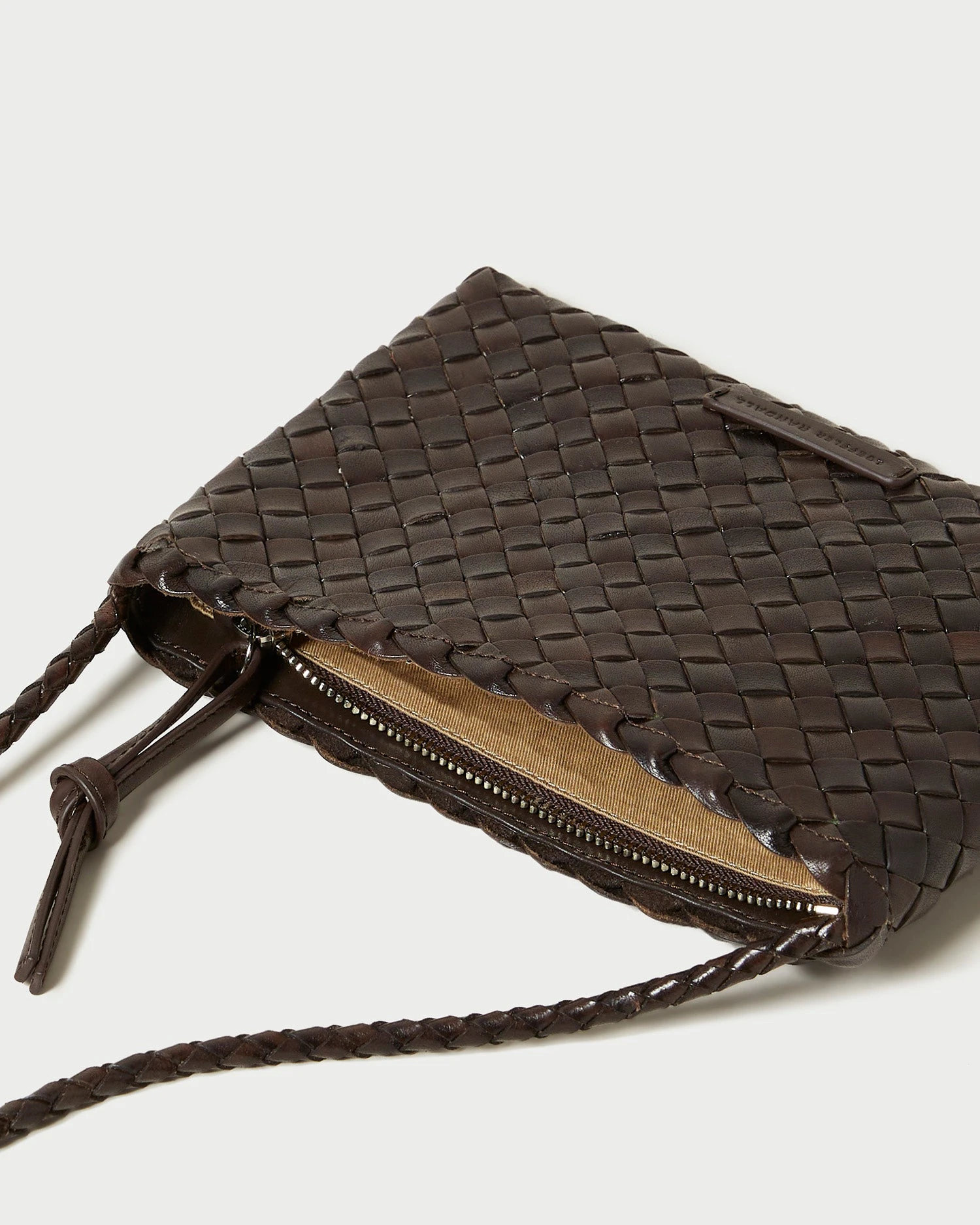 Loeffler Randall Marison Chocolate Woven Crossbody 5 Loeffler Randall Marison Chocolate Woven Crossbody - Image 3