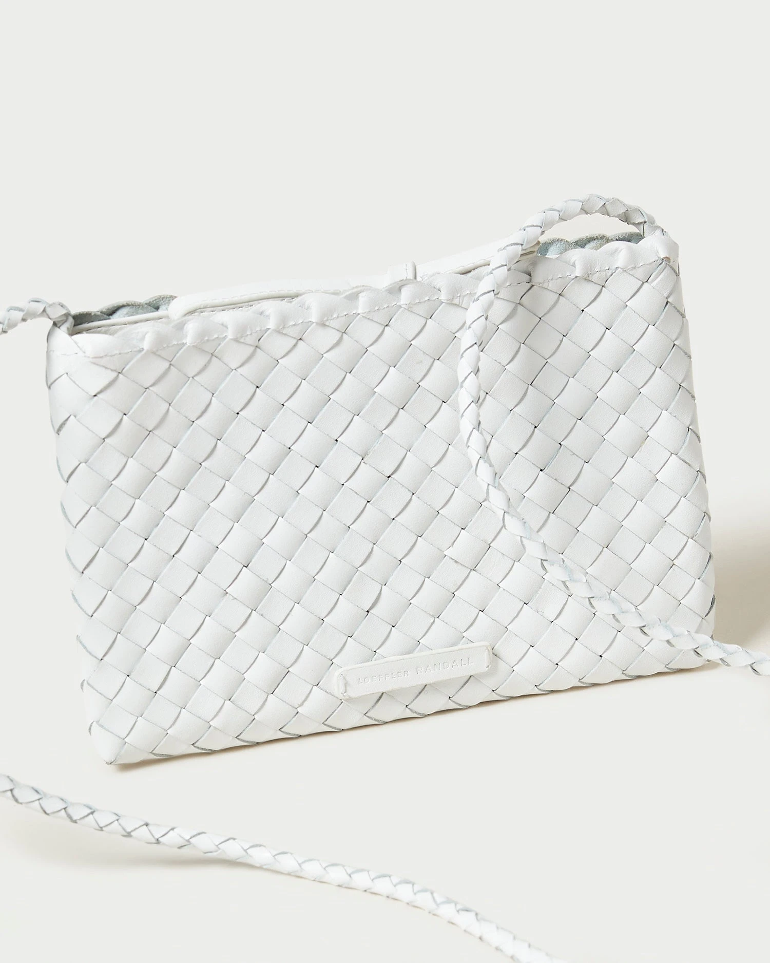 Loeffler Randall Marison White Woven Crossbody 6 Loeffler Randall Marison White Woven Crossbody - Image 4