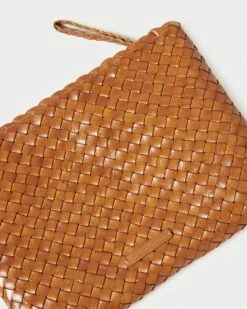 Loeffler Randall Marissa Timber Flat Woven Clutch 9 Loeffler Randall Marissa Timber Flat Woven Clutch -Loeffler Randall MARISSA WL TIMBR 3
