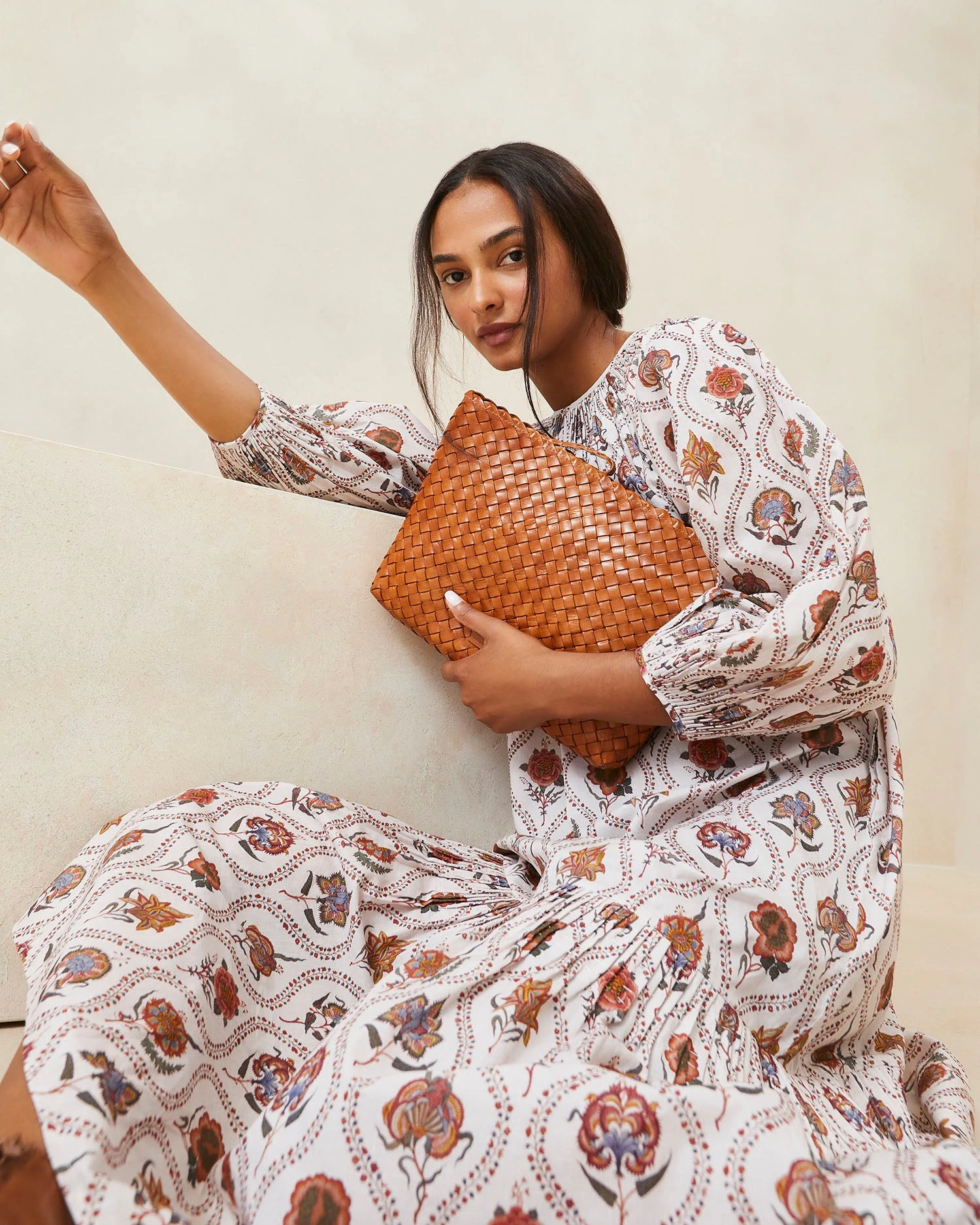 Loeffler Randall Marissa Timber Flat Woven Clutch 7 Loeffler Randall Marissa Timber Flat Woven Clutch - Image 5